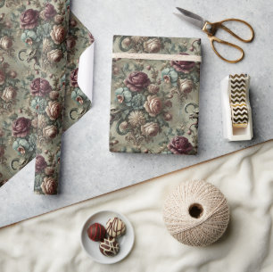 Papier Cadeau Spellhound - Bête gothique baroque Bandana