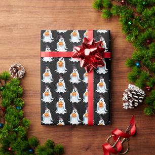 Papier Cadeau Spooktacular Halloween Enfants Bash