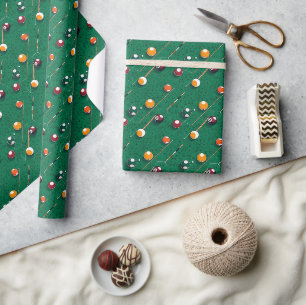 Papier Cadeau Sports Motifs sans couture