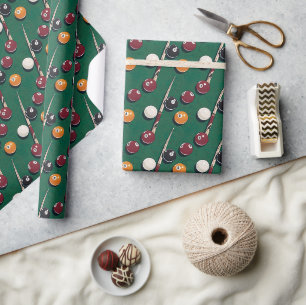 Papier Cadeau Sports Motifs sans couture
