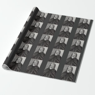 Papier Cadeau St Ephrem le Syrien Enseignant du Repentir Art
