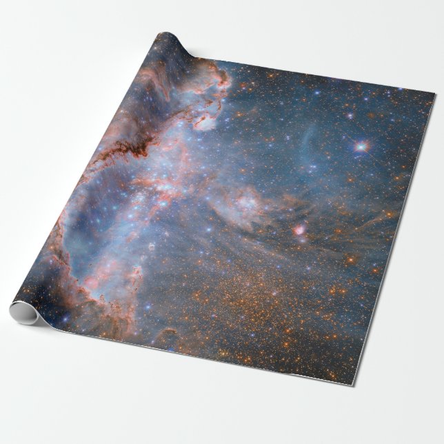 Papier Cadeau Star Cluster NGC 346 (Déroulé)