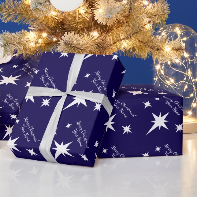 Papier Cadeau Star of Bethlehem personalized Christmas (Vacances)