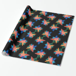 Papier Cadeau Stars Holiday Mood