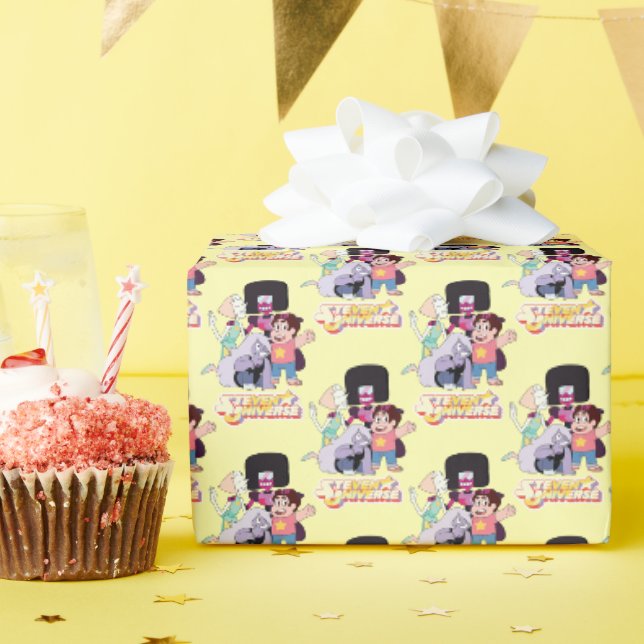 Papier Cadeau Steven Universe | Crystal Gem Group Huddle (Fête d'anniversaire)