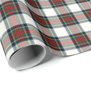 Papier Cadeau Stewart Clan Robe Formelle Tartan