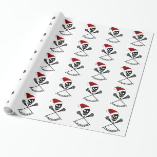 Papier Cadeau Sticks de crosse de Noël