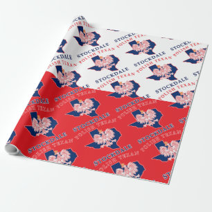 Papier Cadeau Stockdale Polonais Texan