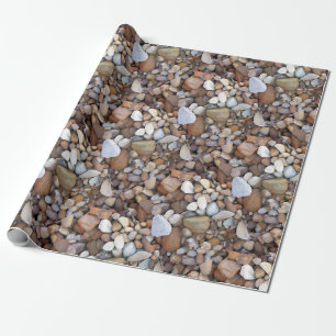 Papier Cadeau Stones River Rocks Inhabituel