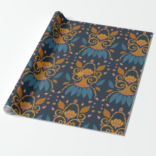 Papier Cadeau Style médiéval motif orné
