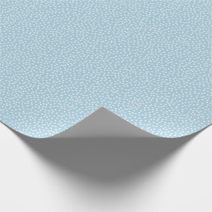 Papier Cadeau Stylish tendance Boy Light Blue Polka Dot