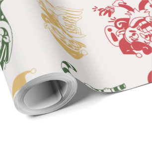 Papier Cadeau Sucre de canne Stockage Arbre de Noël