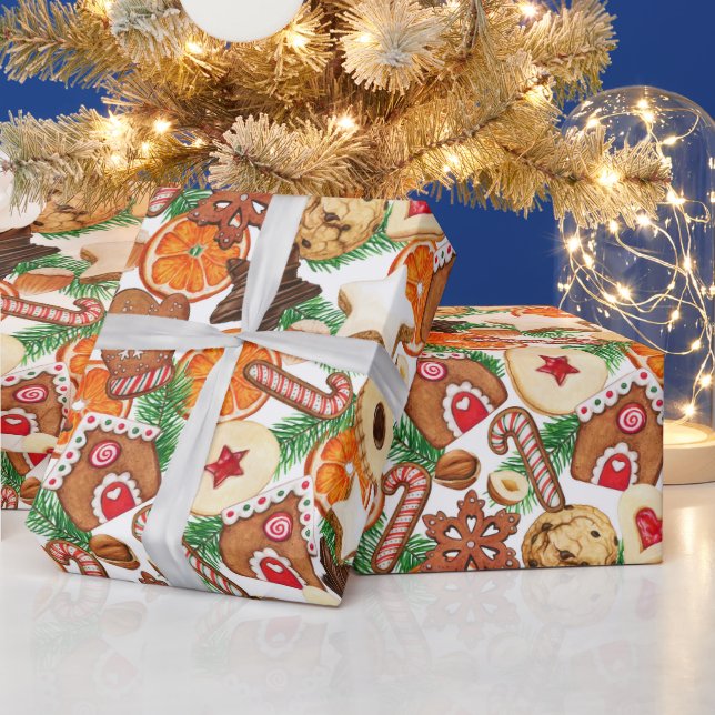 Papier Cadeau Sucres de vacances (Vacances)