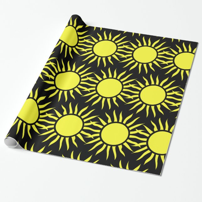 Papier Cadeau Sun Thunder_Cove (Déroulé)
