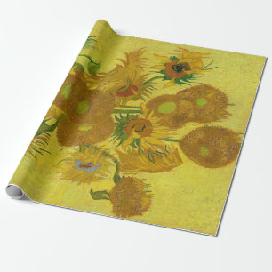 Papier Cadeau Sunflowers par Vincent van Gogh
