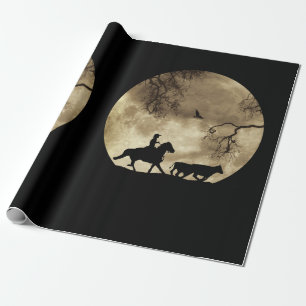 Papier Cadeau Super Cool Country Western Cowboy