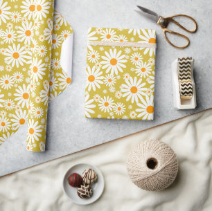 Papier Cadeau Super élégant et moderne rétro 60s les années 