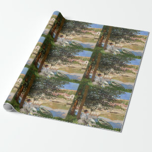 Papier Cadeau Sur la rive de la Seine par Monet