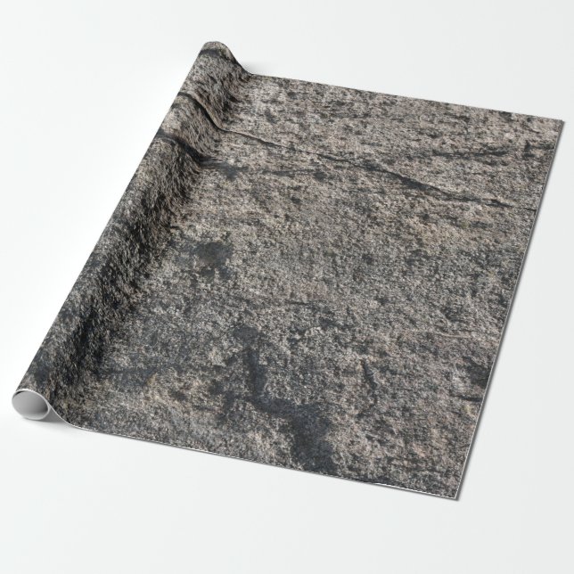 Papier Cadeau Surface Rocheuse (Déroulé)