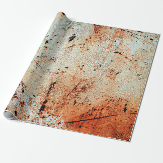 Papier Cadeau Surfaceabstraite en métal rouillé, vieillissant, d