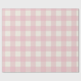 Papier Cadeau Sweet Pink Textured Pattern Wrapping Paper