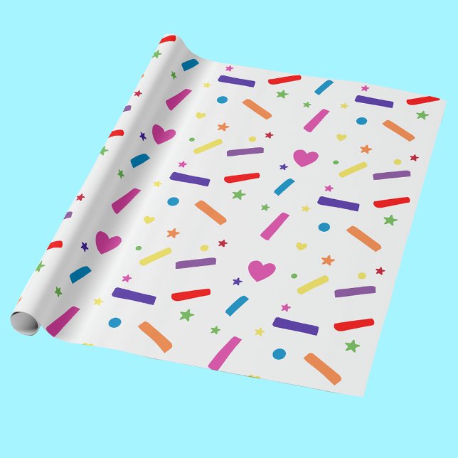 Papier Cadeau Sweet Sprinkle thème de fête d'anniversaire (Créateur téléchargé)