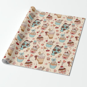 Papier Cadeau Sweet Treats Wrapping