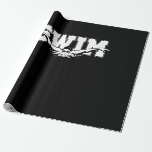 Papier Cadeau Swim Swimmers Compétitivité Natation Athlétisme Ca
