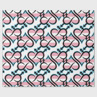 Papier Cadeau Symbole d'inclusion et d'amour