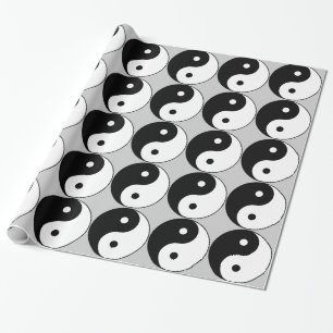Papier Cadeau symbole du yin yang