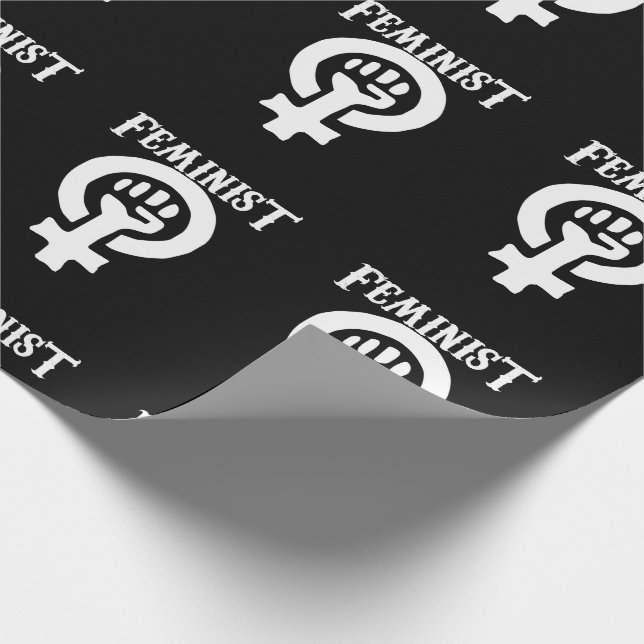 Papier Cadeau Symbole féministe (Coin)