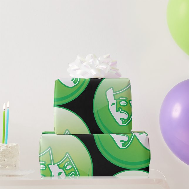 Papier Cadeau Symbole Masque Théâtre (Créateur téléchargé)