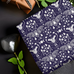 Papier Cadeau Symboles de Whimsy de la cuisine païenne de chauve