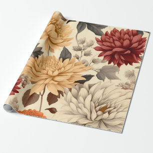 Papier Cadeau Symphonie de Chrysanthemum