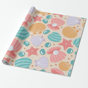 Papier Cadeau Symphonie Seashell