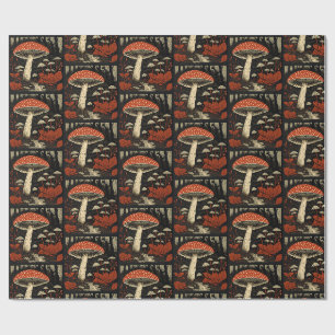 Papier Cadeau Tabourets rouges - Amanita Muscaria