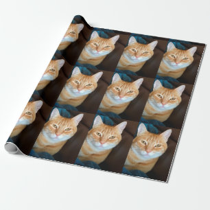 Papier Cadeau Taboureuse d'Orange