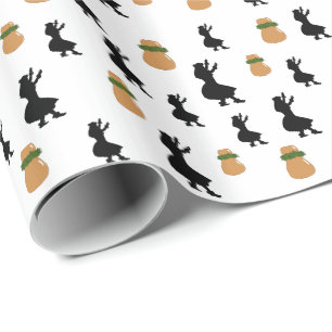 Papier Cadeau Tambour Ipu de courge de fille de danse