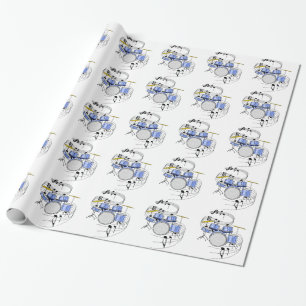 Papier Cadeau Tambours