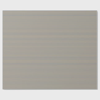 Papier Cadeau Tan et gris ardoise légère Motif