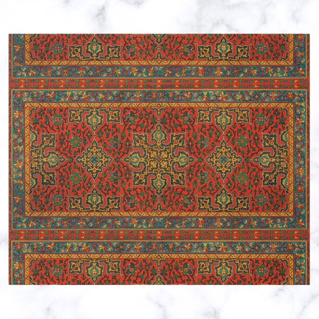 Papier Cadeau Tapis arabe vintage (Créateur téléchargé)