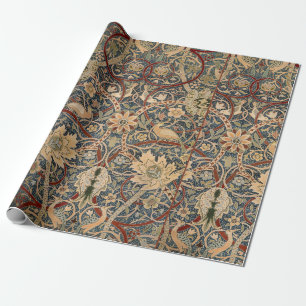 Papier Cadeau Tapisserie Faux Bullerswood de William Morris