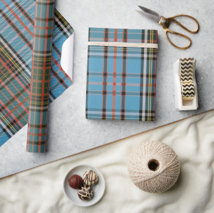Papier Cadeau Tartan classique Rustique