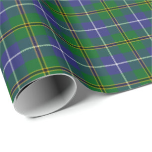 Papier Cadeau Tartan de chasse de clan de Turnbull
