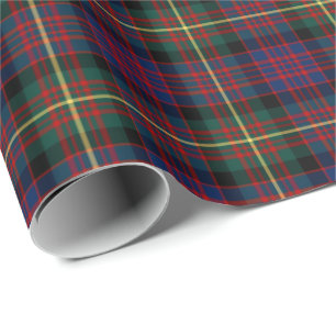 Papier Cadeau Tartan de clan de Carnegie