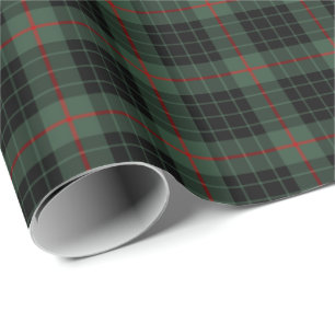 Papier Cadeau Tartan de clan de Gunn
