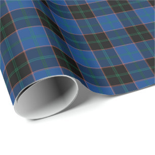 Papier Cadeau Tartan de clan de Hume