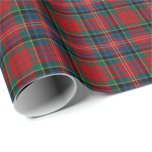 Papier Cadeau Tartan de clan de MacPherson