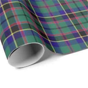 Papier Cadeau Tartan de clan de Stevenson