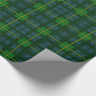 Papier Cadeau Tartan de Gordon de clan